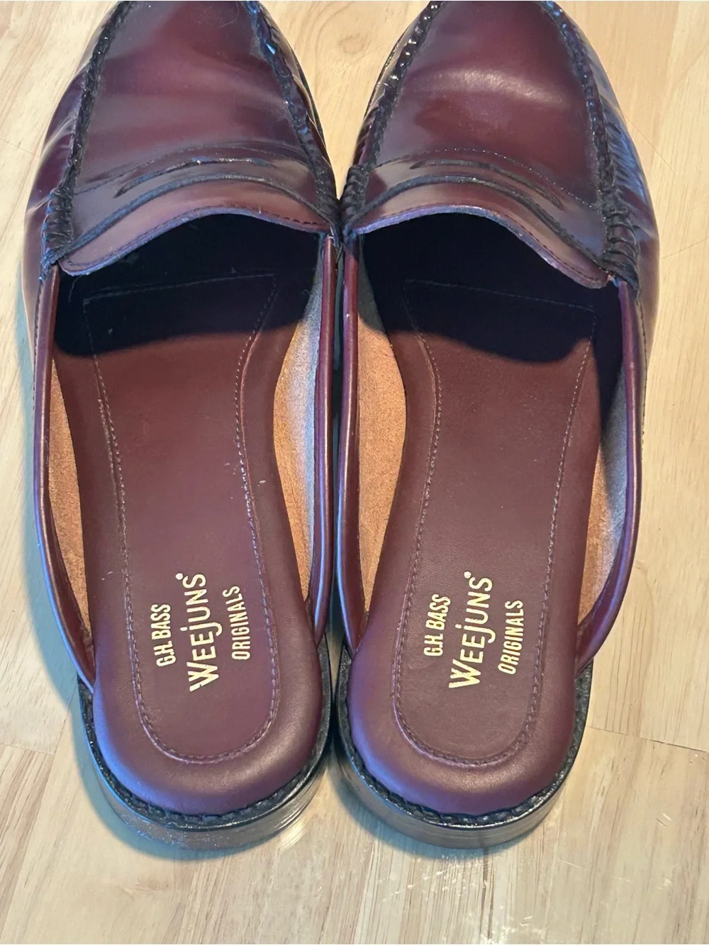 GH Bass Wynn EasyWeeJuns Penny Loafers - Men’s Slip-On Classics Size 11 - Picture 2 of 11